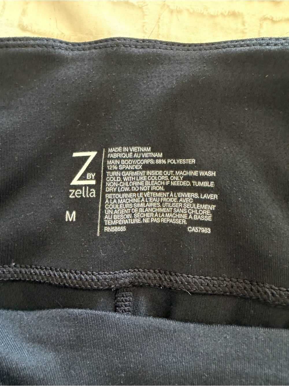 Zella Black High-Rise Performance Leggings